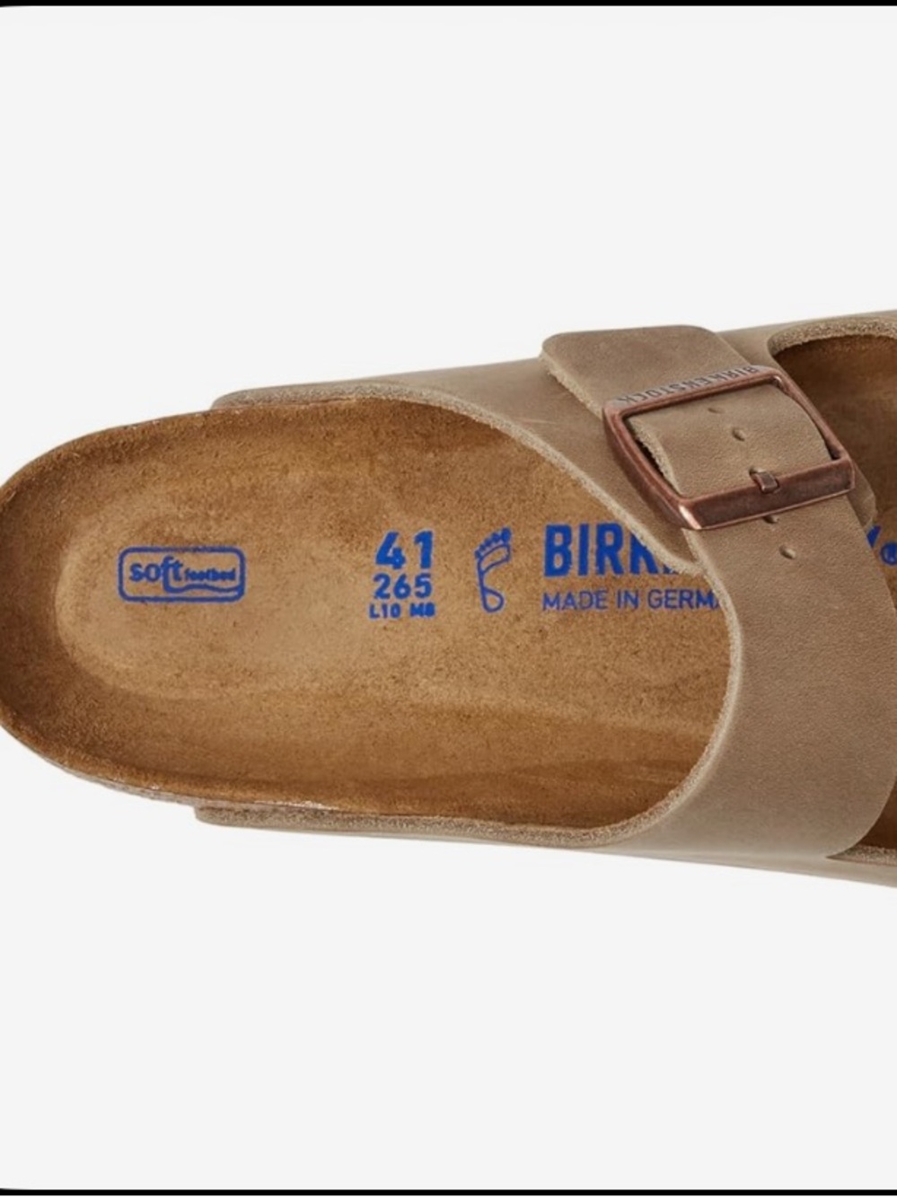 Birkenstock Soft Footbed 39 Narrow Sandals - Picture 5 of 10